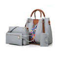 Royal Grey 4Pcs Hand Bag