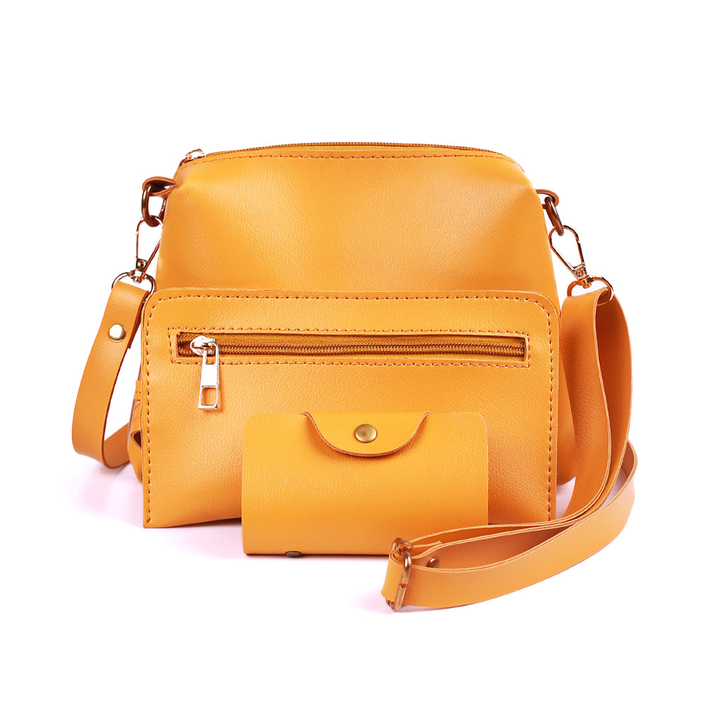 Royal Mustard 4 Pieces Hand Bag
